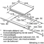 Bosch PXY875DC1E - Serie 8 - Inbouw Inductiekookplaat