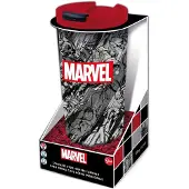 Stor Marvel Stainless Steel travel tumbler Marvel Pattern Kitchen- and Tableware