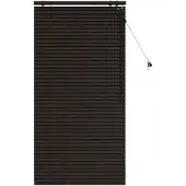 vidaXL Venetiaanse jaloezie Donkerbruin 85 x 160 cm 35 mm