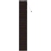 vidaXL Venetiaanse jaloezie Donkerbruin 40 x 250 cm 35 mm