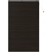 vidaXL Venetiaanse jaloezie Donkerbruin 150 x 250 cm 35 mm