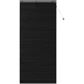 vidaXL Venetiaanse jaloezie Zwart 110 x 250 cm 35 mm