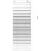 vidaXL Venetiaanse jaloezie Wit 65 x 160 cm 35 mm