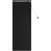 vidaXL Venetiaanse jaloezie Zwart 65 x 160 cm 35 mm