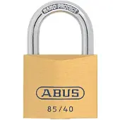 ABUS Cilinderhangslot | breedte slotlichaam 50 mm | messing verschillendsluitend | 1 stuk - 2417 2417