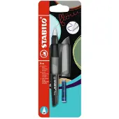 Stabilo Flow - Vulpen - Monochrome - Grijs + 1 Inkt Cartridge