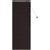 vidaXL Venetiaanse jaloezie Donkerbruin 55 x 160 cm 35 mm