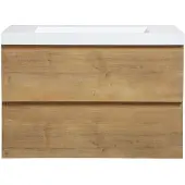 Guido Gusto Badkamermeubel Summer 80cm eiken zonder kraangat