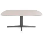 Xooon Saluti Esstisch oval 180 x 105 cm Zentraler Sternfuß HPL