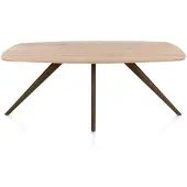 Xooon Arvada Esstisch oval 4 Beine