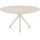 Henders & Hazel Caletta Esszimmertisch Oval HPL/Metall Kreuzfuß