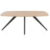 Xooon Arvada Esstisch oval 4 Beine