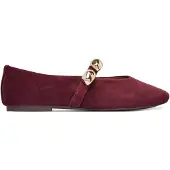 Steve madden Ballerina Poppin | Bordeaux | Maat: 41