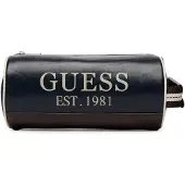 GUESS toilettas Oslo Necessaire Blue donkerblauw