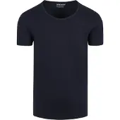 Garage Basis t-shirt diepe ronde hals bodyfit