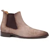 Suitable Chelsea Boot Suede Beige | Taupe | Maat 44
