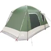 vidaXL Huisje Tent 8-persoons Groen Polyester en Staal
