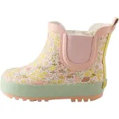 Next Regenlaarzen geel / pastelgroen / rosa / oudroze