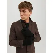 Jack & Jones Vingerhandschoenen 'Barry' zwart