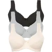 Bonprix Beugel bh met zacht biologisch katoen (set van 3) maat 90