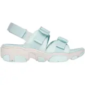 SKECHERS Dames/Dames Platte Hak Sandalen (Munt)