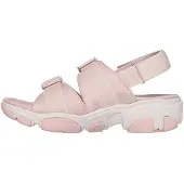 SKECHERS Dames/Dames Platte Hak Sandalen (Blush)