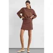 Hiccups for Kids Linnenmix Chocoladebruine Rok