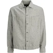 Jack & Jones Overhemd grijs / wit
