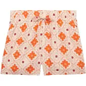 Superdry Broek crème / roestbruin / oranje