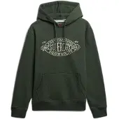 Superdry Heren Outdoor Co Relaxed groen sweatshirt (L), Casual, Katoen, Lange mouwen M2014299A