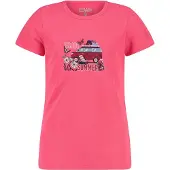 CMP T-shirt techniek bedrukt meisje