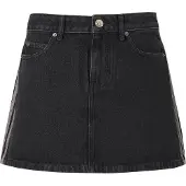 Adidas Originals Rok 'MID RISE DENIM' lichtgrijs / black denim