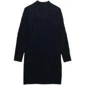 Superdry Gebreide jurk marine