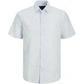 Jack & Jones Overhemd beige / blauw / zwart