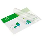 GBC Document Lamineerhoezen A2 Glanzend 125 micron (2 x 125) Transparant 100 Stuks