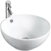Sanico Massay waskom 37 cm mat wit
