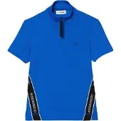 Lacoste Heren Ritssluiting Polo Shirt (Jachthaven Blauw)