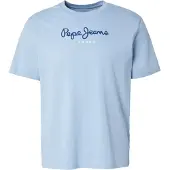Pepe Jeans Shirt 'Eggo N' navy / lichtblauw / wit