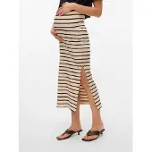 Mamalicious Rok 'MLEva' zwart / wolwit
