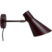 Dyberg Larsen Wandlampe , DL12, Roestbruin, Woonkamer, Metaal, Scandinavisch