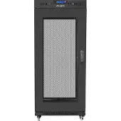 Lanberg 19" 15U, vrijstaande LCD-kast met geperforeerde deur (FlatPack), (verzendkosten via transportbedrijf)