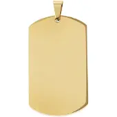 Akzent unisex hanger van Edelstahl als dogtag