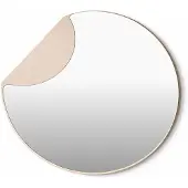 Svea - Kelly spiegel - beige/helder glas