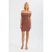 Hiccups for Kids Off-Shoulder Mini Bodycon Jurk