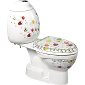 Creavit Kid Kinder-duobloktoilet, S-sifon, gedecoreerd