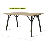 Zempire Kitpac Pro Large Bamboe Kampeertafel 100 x 65 cm