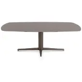 Xooon Saluti Esstisch oval 210 x 105 cm Zentraler Sternfuß HPL