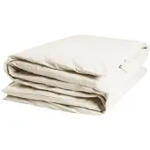 Yumeko Dekbedovertrek Percal Katoen 260x240 Wit - Eco, Bio & Fairtrade