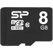 Silicon Power MicroSDHC Card class 10 8GB incl. adapter