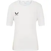 Castore Kinderen/Kinderen 2024 2025 Logo Training T-shirt (Briljant wit)